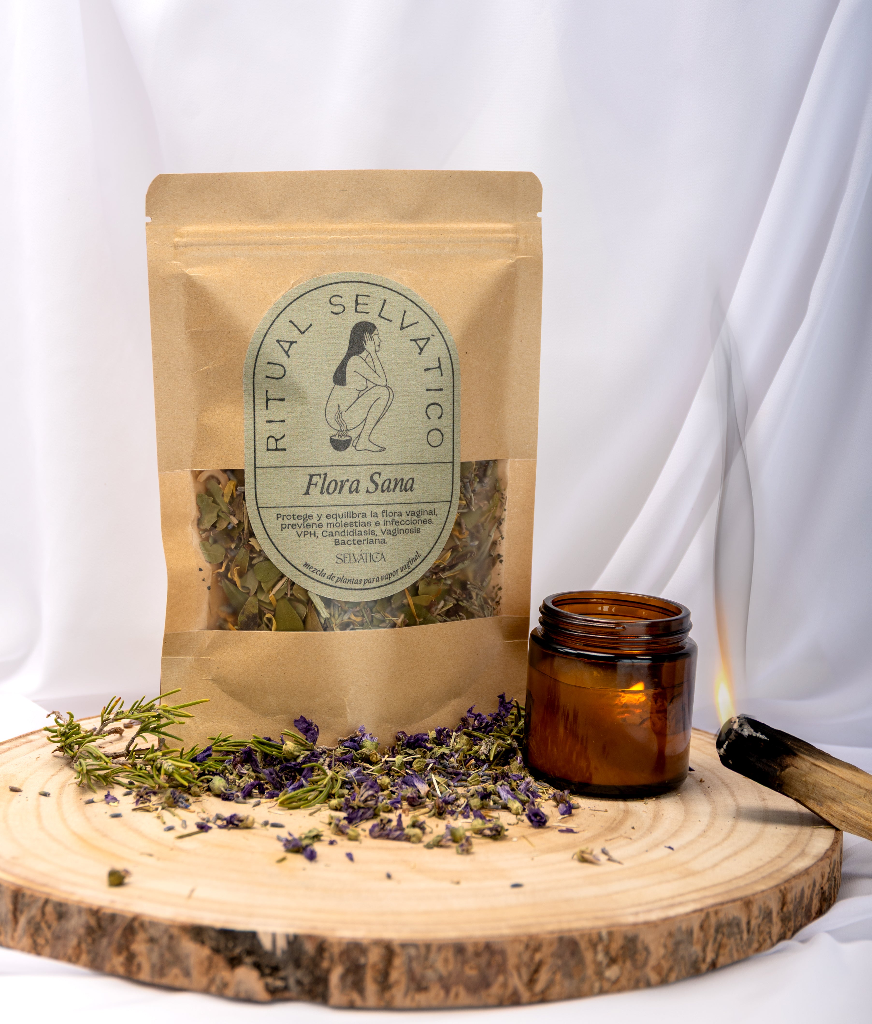 Ritual Selvático · Flora Sana para candidiasis, VPH y infecciones recurrentes