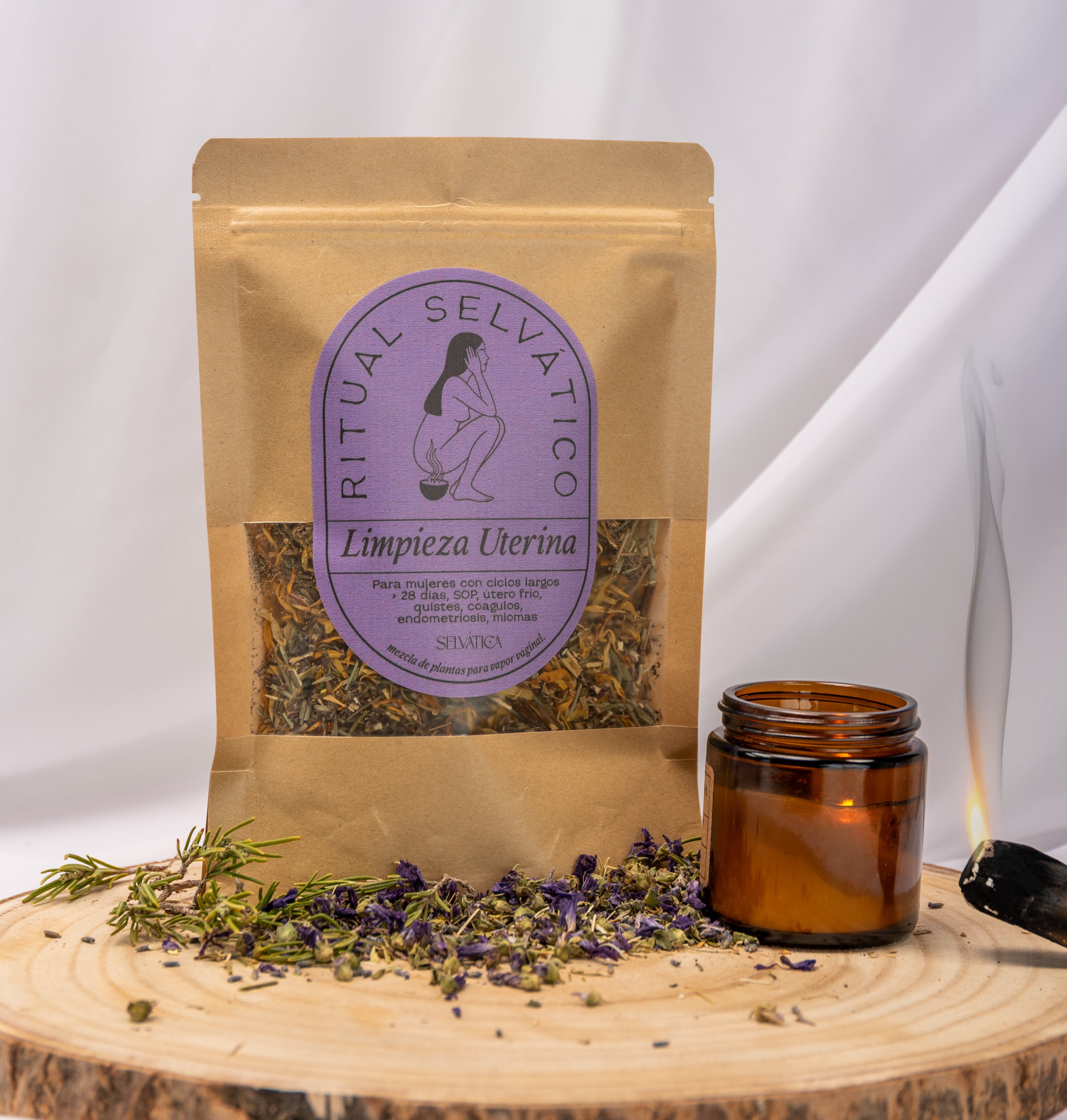 Ritual Selvatico - Limpieza uterina | SOP, quistes, reglas irregulares o > 28 días, amenorrea, busqueda de embarazo.